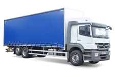Van Hire Gainsborough - 26 Tonne Curtain Side Truck - Truck hire Gainsborough