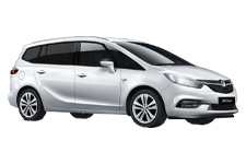 Van Hire Gainsborough - Vauxhall Zafira 7-Seater - Minibus hire Gainsborough